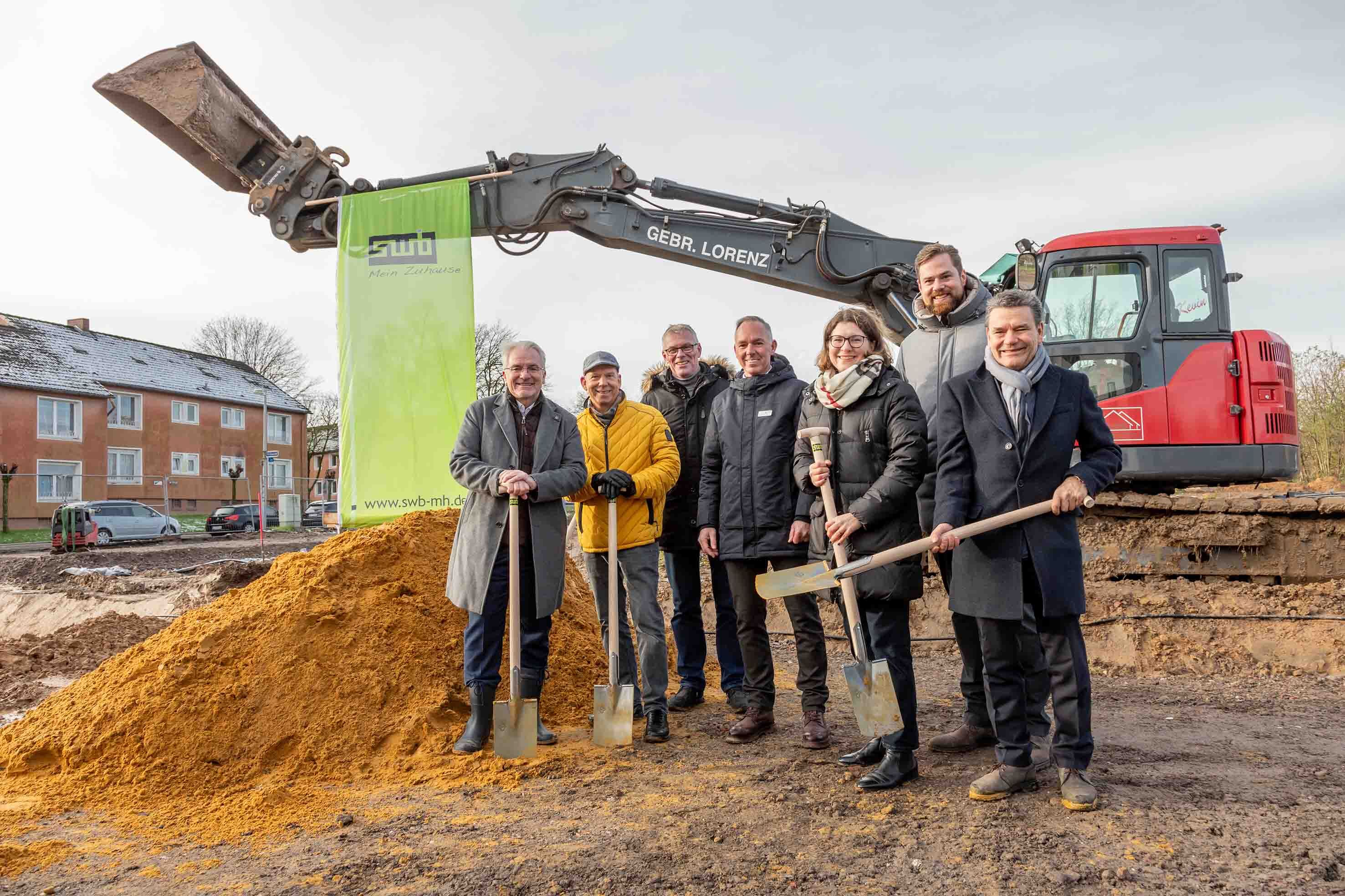 Spatenstich Eichbaumsiedlung 1 Klein